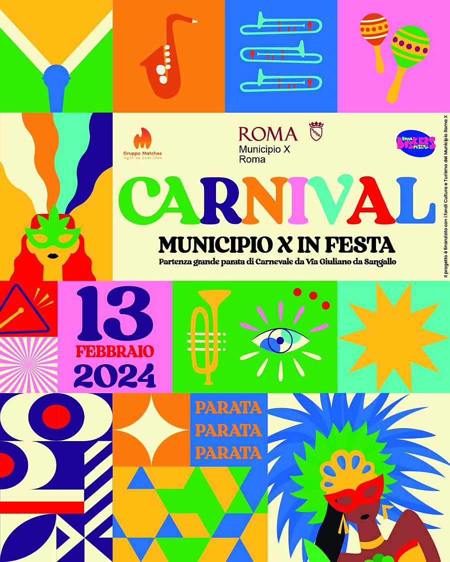 Ostia Lido (RM)
"Carnival - Municipio X in Festa"
13 Febbraio 2024