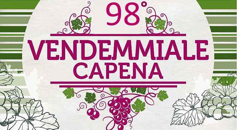 Capena (RM)
"98° Vendemmiale"
30 Settembre 1° Ottobre 2023 
