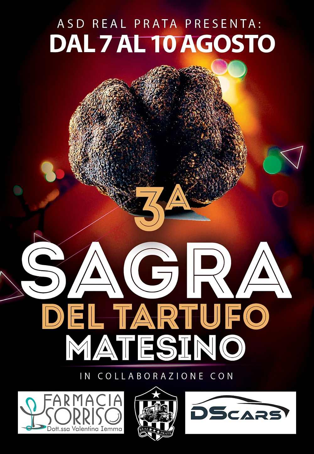 Prata Sannita (CE)
"Sagra del Tartufo Matesino"
dal 7 al 10 Agosto 2022
