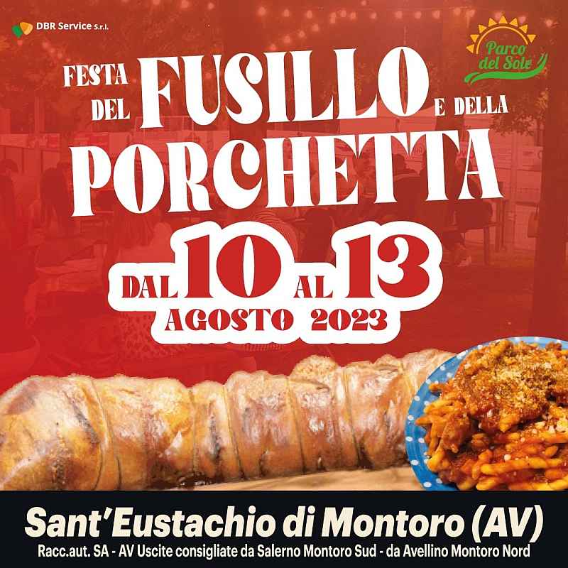 Sant'Eustachio di Montoro (AV)
"Festa del Fungo Porcino"
8-9 • 14-15-16 Luglio 2023