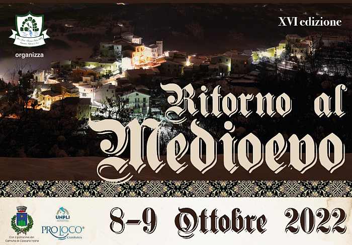 Cassano Irpino (AV)
"Ritorno al Medioevo"
8-9 Ottobre 2022