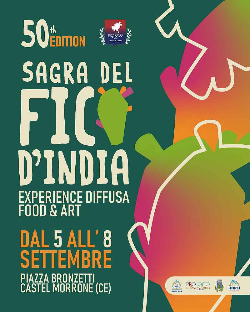 Castel Morrone (CE)
"Sagra del Fico d'India"
5-6-7-8 Settembre 2025