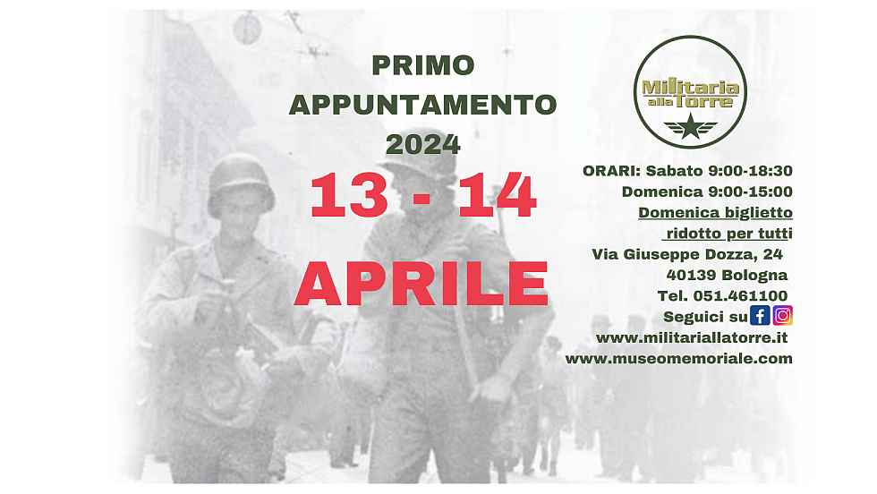 Bologna
"Mercatino di Primavera"
1-2 Aprile 2023