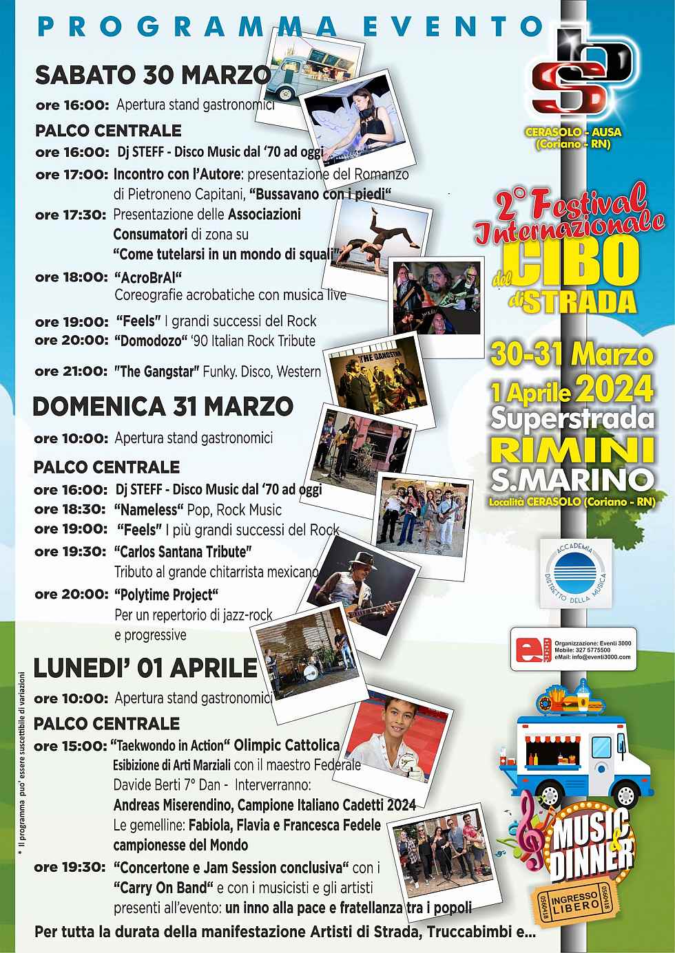 Rimini
"Festival Internazionale del Cibo di Strada"
dal 22 al 25 Aprile 2023 
