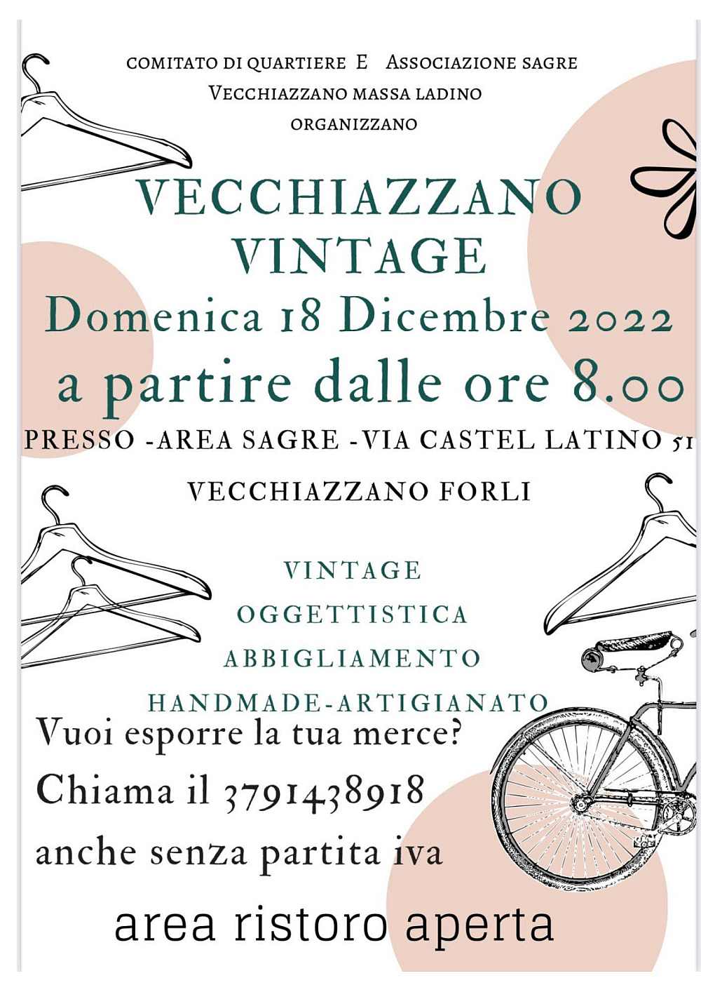 Forlì
"Vecchiazzano Vintage"
18 Dicembre 2022