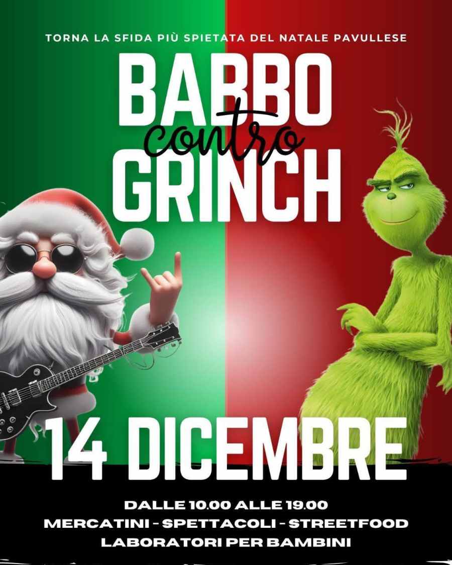 Pavullo nel Frignano (MO)
"Babbo Contro Grinch"
14 Dicembre 2025