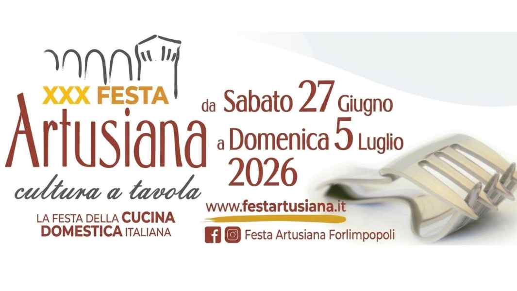 Forlimpopoli (FC)
"Festa Artusiana"
dal 27 Giugno al 5 Luglio 2026
