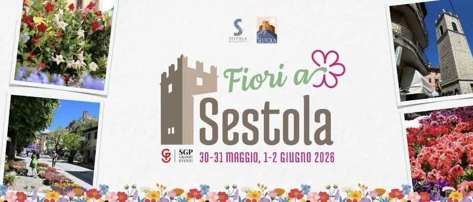 Sestola (MO)
"Fiori a Sestola" 
30-31 Maggio 1-2 Giugno 2026