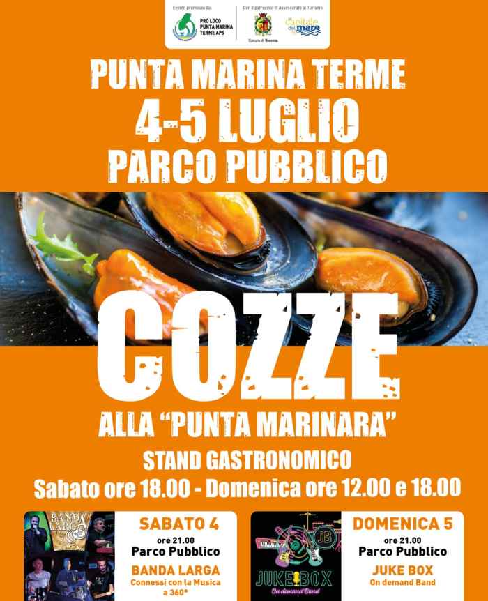 Punta Marina Terme (RA)
"Cozza alla Puntamarinara"
04-05 Luglio 2026