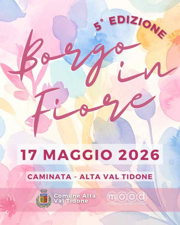 Caminata (PC)
"Borgo in Fiore"
17 Maggio 2026