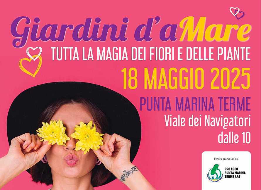 Punta Marina Terme (RA)
"Giardini d'aMare"
18 Maggio 2025
