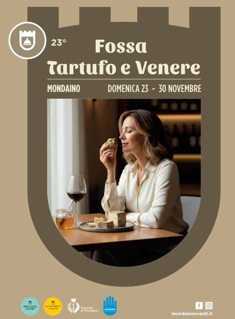 Mondaino (RN)
"Fossa, Tartufo e Venere"
23 e 30 Novembre 2025