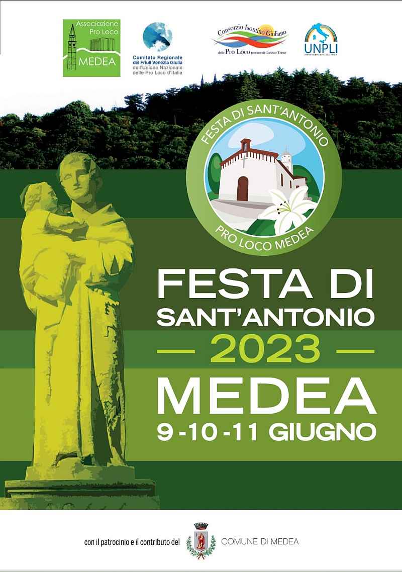 Medea (GO)
"Festa di Sant'Antonio"
9-10-11 Giugno 2023