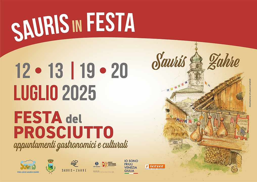 Sauris (UD)
"Festa del Prosciutto"
12-13 / 19-20 Luglio 2025
