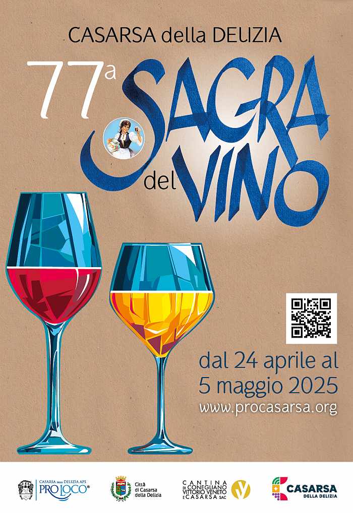 Casarsa della Delizia (PN)
"Sagra del Vino"
dal 24 Aprile al 5 Maggio 2025