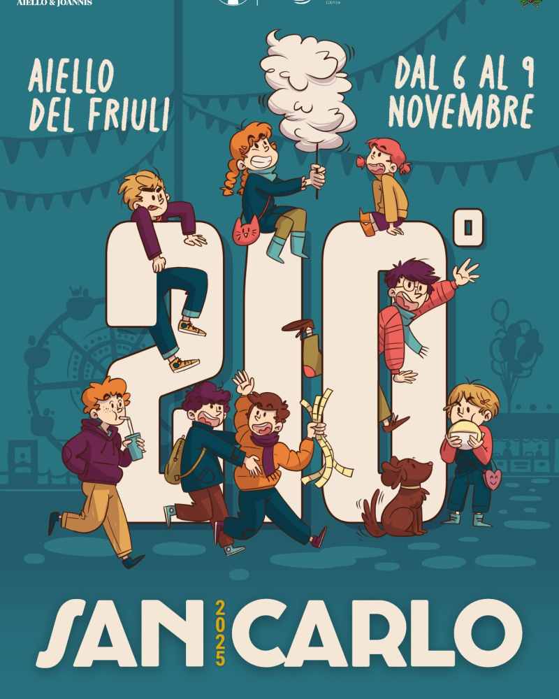Aiello del Friuli (UD)
"Fiera di San Carlo"
dal 6 al 9 Novembre 2025