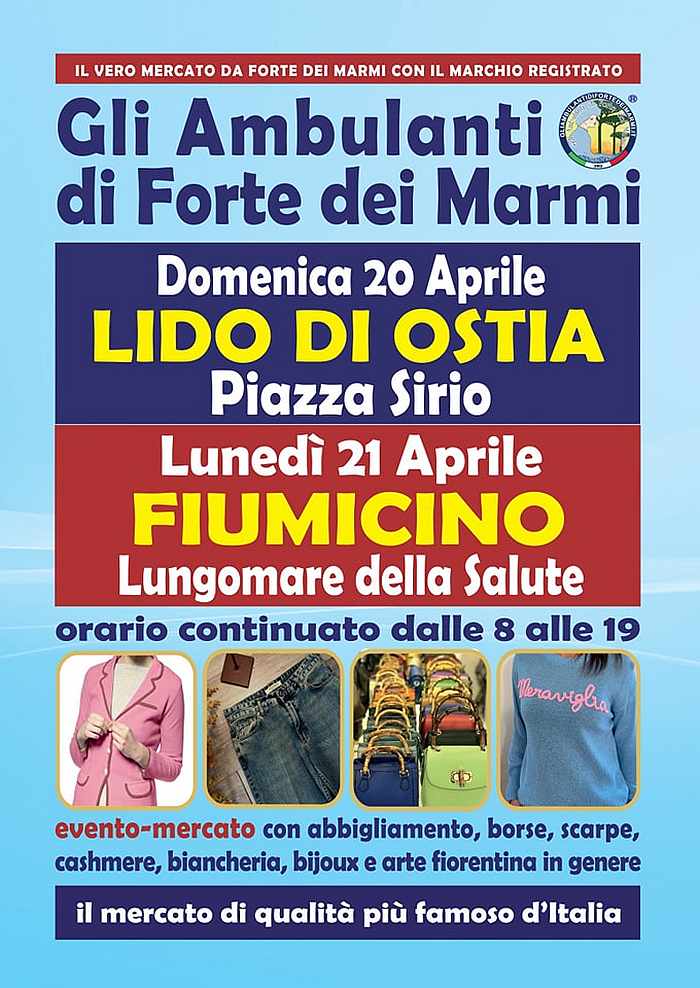 Ostia Lido (RM)
"Ostia Chocolate"
dal 28 Marzo al 1° Aprile 2024