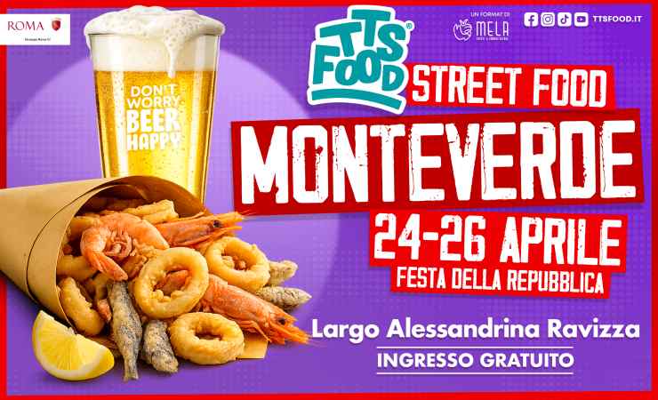Roma
"Monteverde Street Food"
24-25-26 Aprile 2026