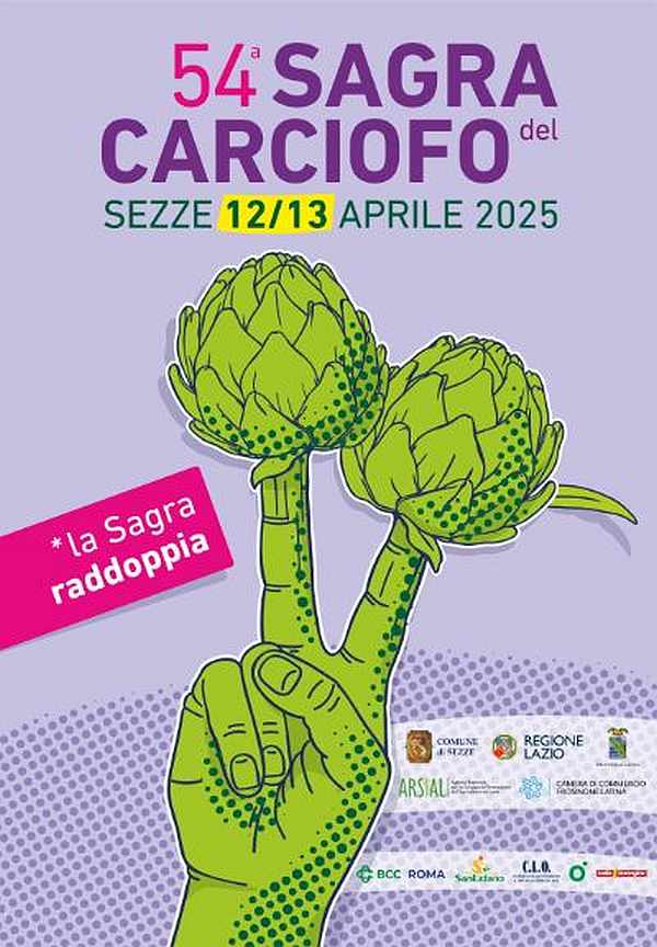 Sezze (LT)
"Sagra del Carciofo"
12-13 Aprile 2025