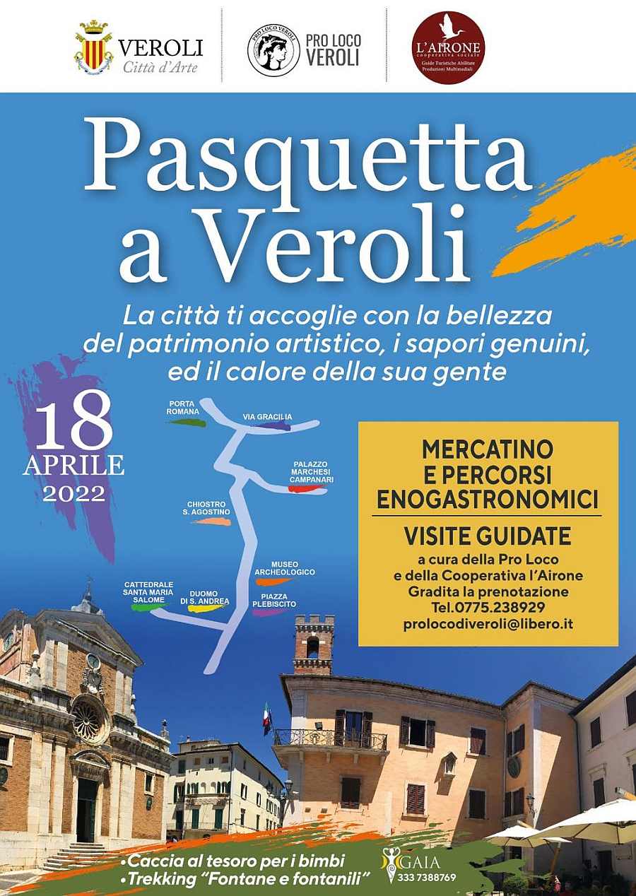 Veroli (FR)
"Pasquetta"
18 Aprile 2022 