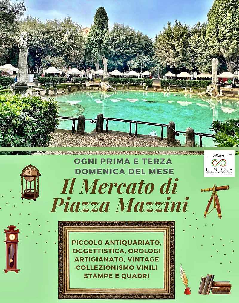 Roma
"Mercatino di Piazza Mazzini"
1^ Domenica