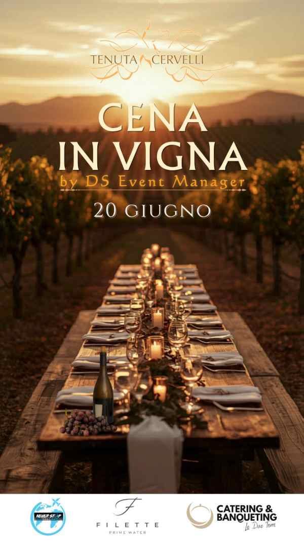Broccostella (FR)
"Cena in Vigna"
20 Giugno 2026