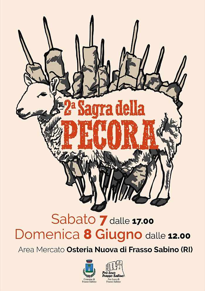 Frasso Sabino (RI)
"Sagra della Pecora"
07-08 giugno 2025