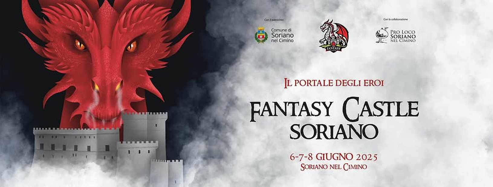 Soriano nel Cimino (VT)
"Fantasy Castle Soriano"
06-07-08 Giugno 2025
