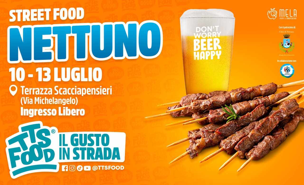 Nettuno (RM)
"Street Food Nettuno"
10-11-12-13 Luglio 2025 