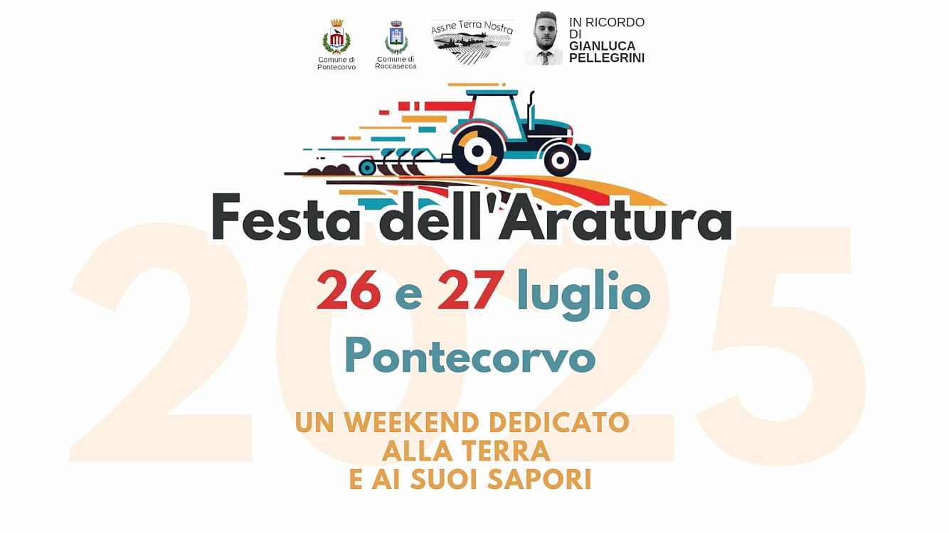 Pontecorvo (FR)
"Fiera Agricola del Basso Lazio"
04-05-06 Aprile 2025