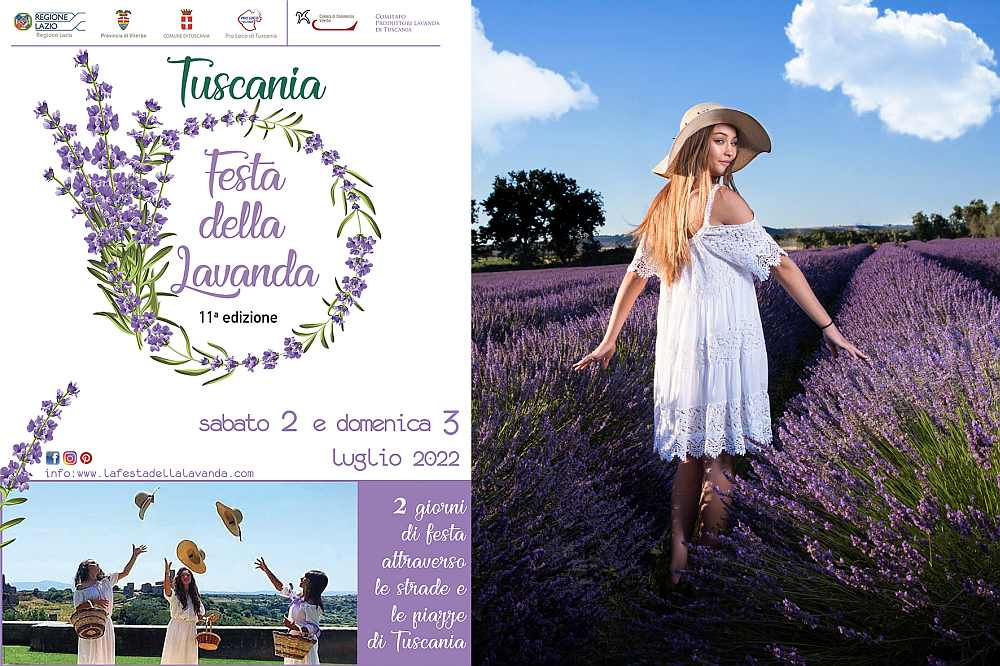 Tuscania (VT)
"Festa della Lavanda"
2-3 Luglio 2022