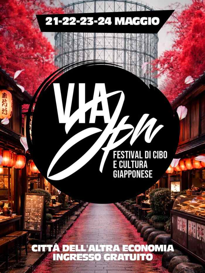Roma
"Via Japan 2026 - Il Vero Street food Giapponese"
dal 21 al 24 Maggio 2026