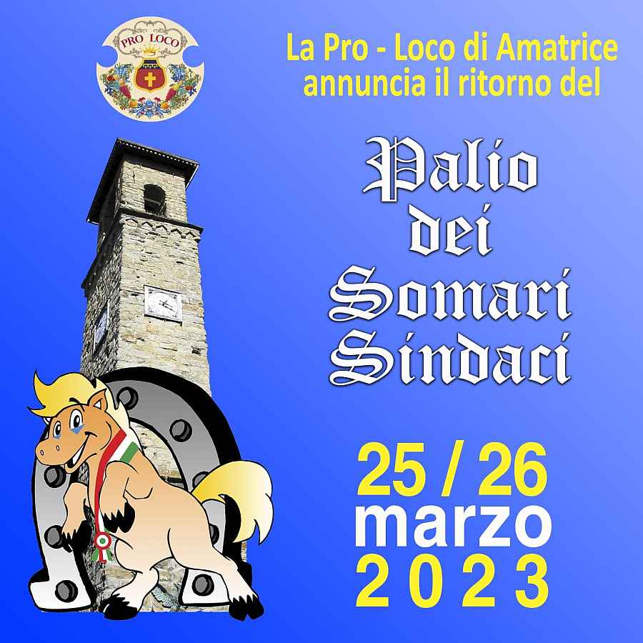 Amatrice (RI)
"Palio dei Somari"
25-26 Marzo 2023