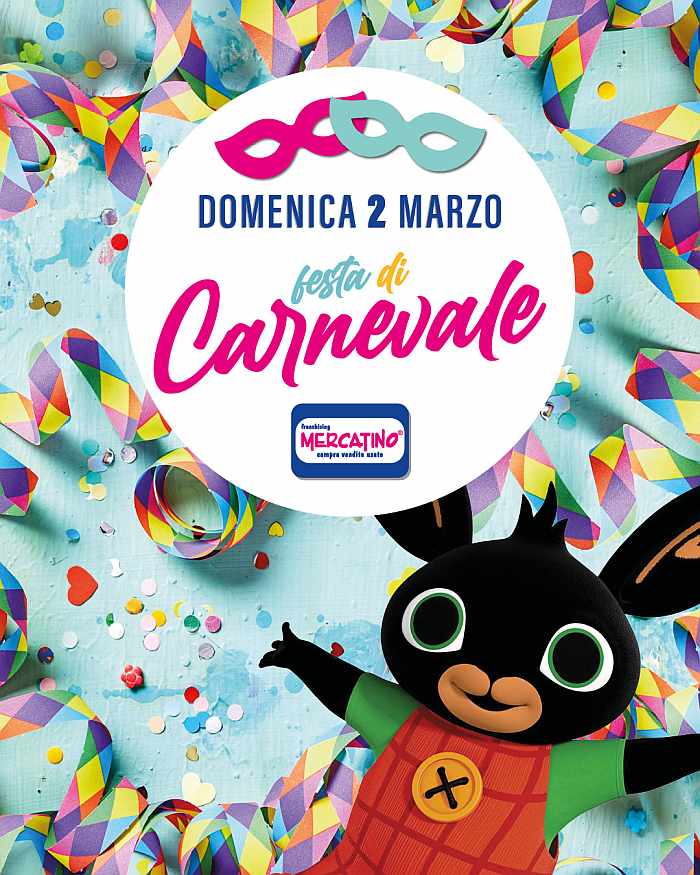 Roma - Viale Tirreno
"Festa di Carnevale al Mercatino"
02 Marzo 2025