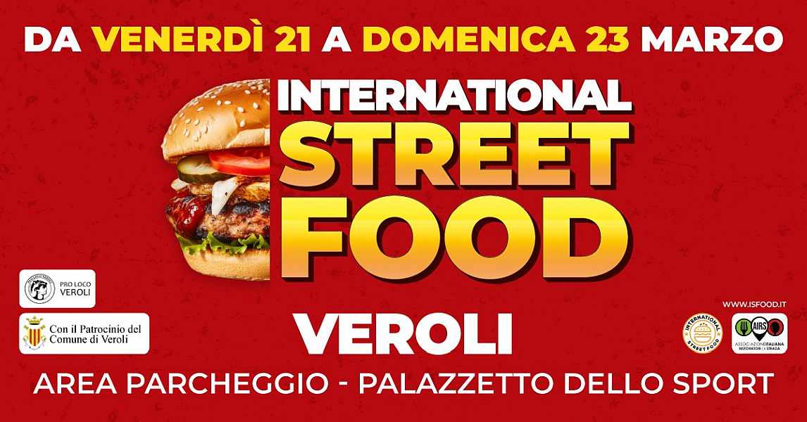 Veroli (FR)
"International Street Food"
21-22-23 Marzo 2025