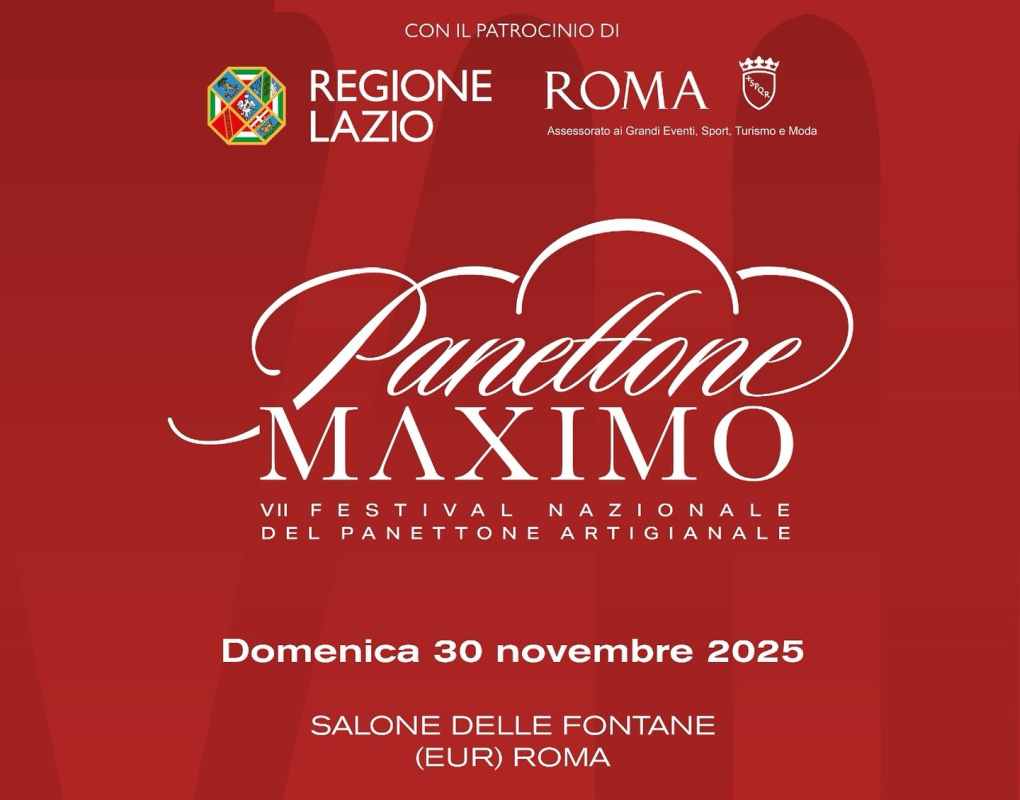 ROMA - EUR
"Panettone Maximo"
30 Novembre 2025