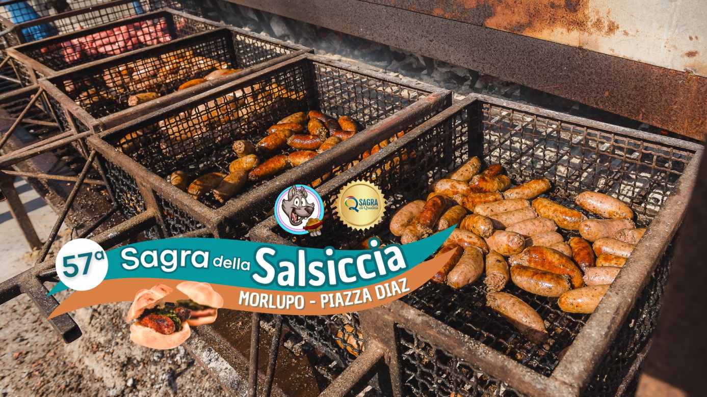 Morlupo (RM)
"Sagra della Morlupo (RM)
"Sagra della Salsiccia"
25-26 Ottobre 2025
26-27 Ottobre 2024