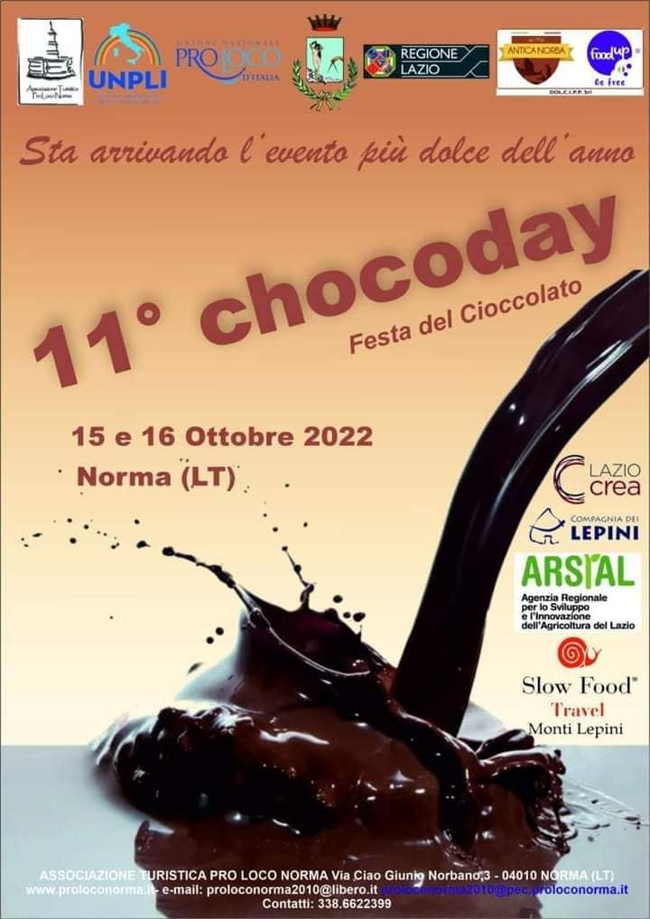 Norma (LT)
"11° Chocoday" 
15-16 Ottobre 2022
