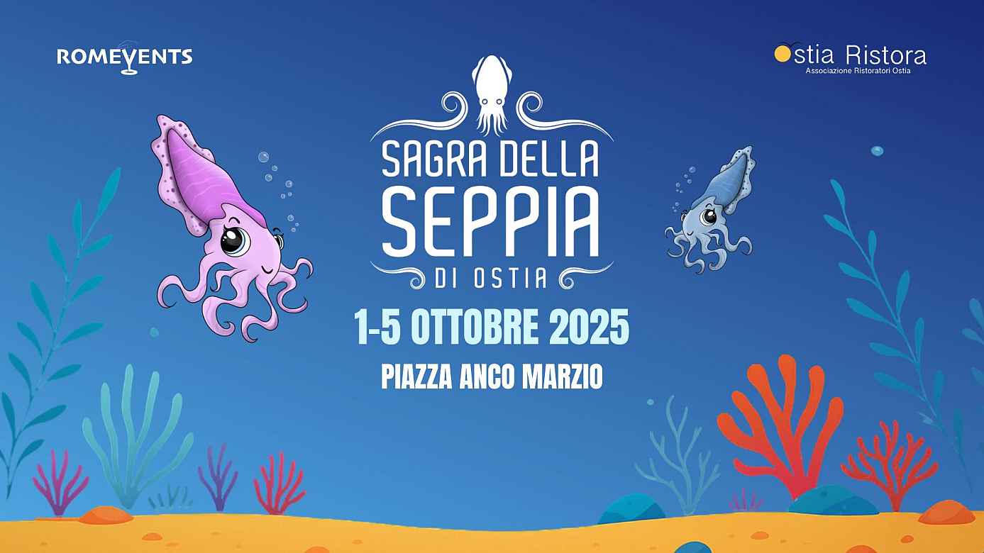 Ostia Lido (RM)
"Sagra della Seppia"
dal 1° al 5 Ottobre 2025