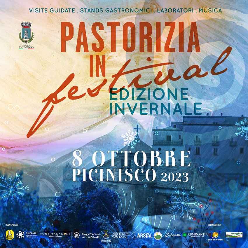 Picinisco (FR)
"Pastorizia in Festival"
8 Ottobre 2023