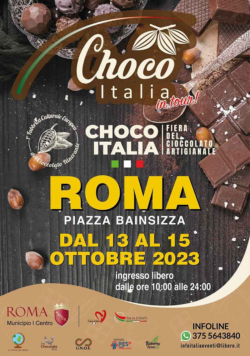 Roma
"Choco Italia"
14-15-16 Ottobre 2022