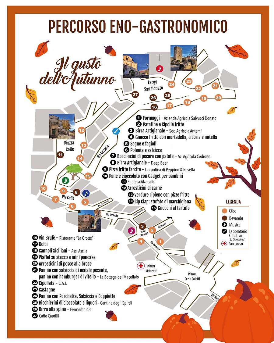 San Donato Val di Comino (FR)
"Il Gusto dell'Autunno"
29-30 Ottobre 2022