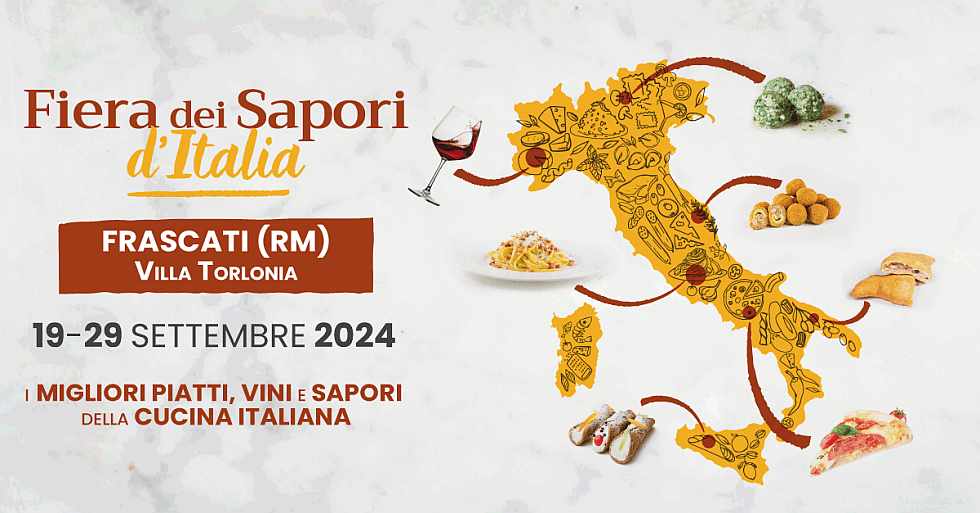 Frascati (RM)
"Fiera dei Sapori"
dal 19 al 29 Settembre 2024
