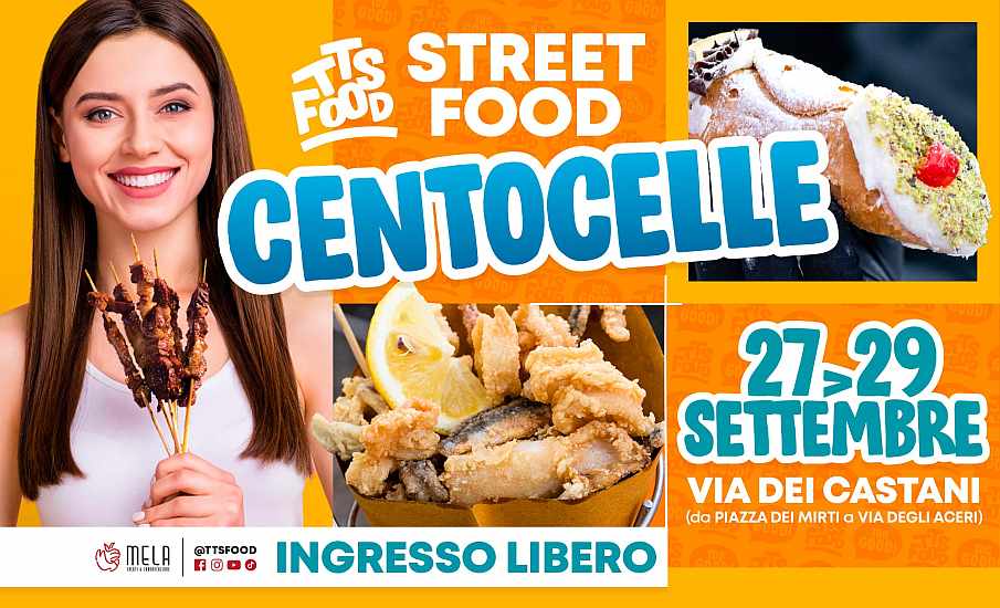 Roma - Centocelle
"Street Food"
27-28-29 Settembre 2024