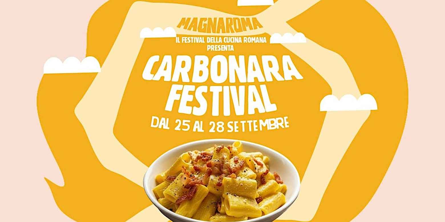 Roma - Testaccio
"Carbonara Festival"
dal 25 al 28 Settembre 2025