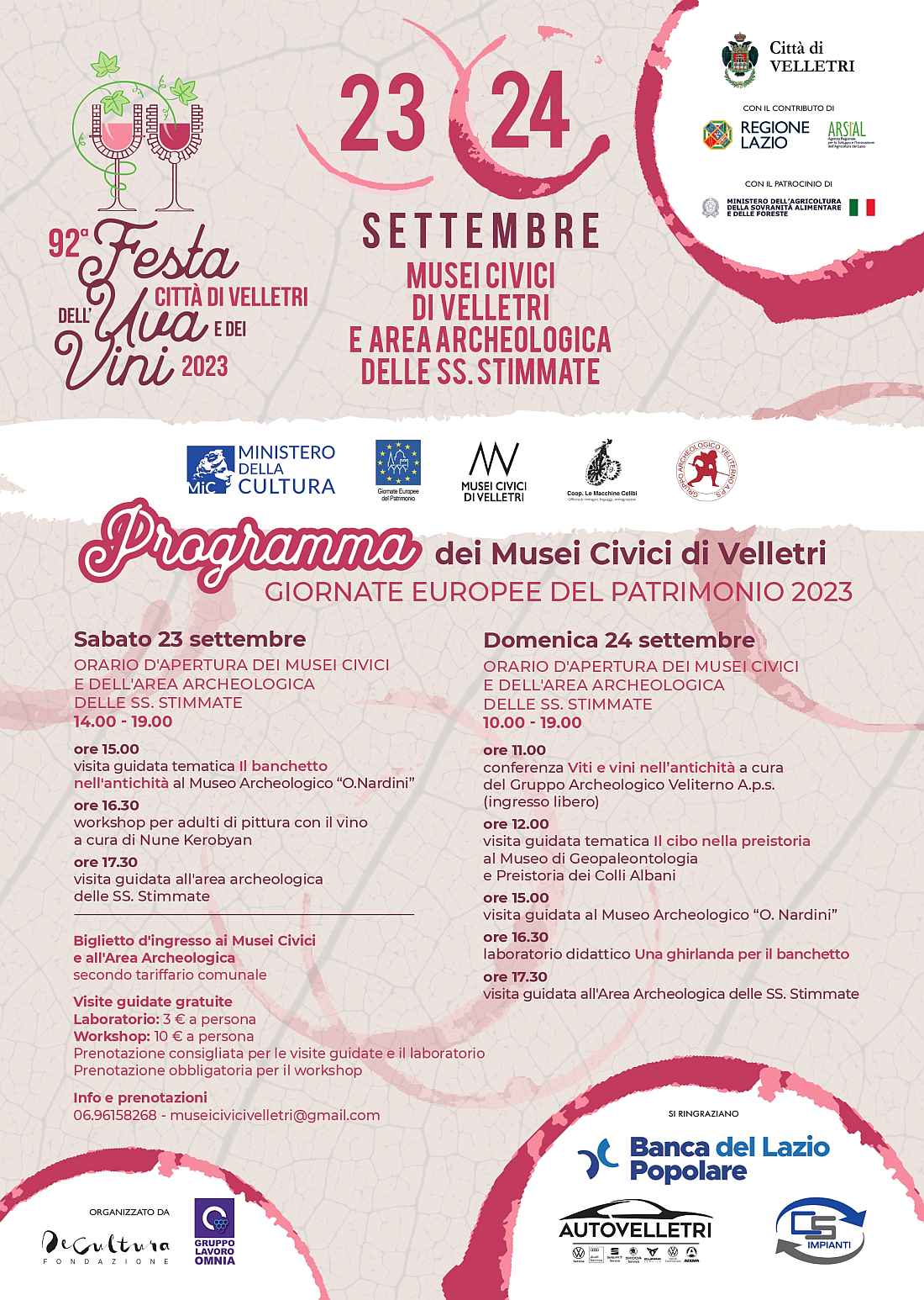 Velletri (RM) 
"5^ Festa del Buttero contemporaneo ai Pratoni del Vivaro"
24-25 Settembre 2022