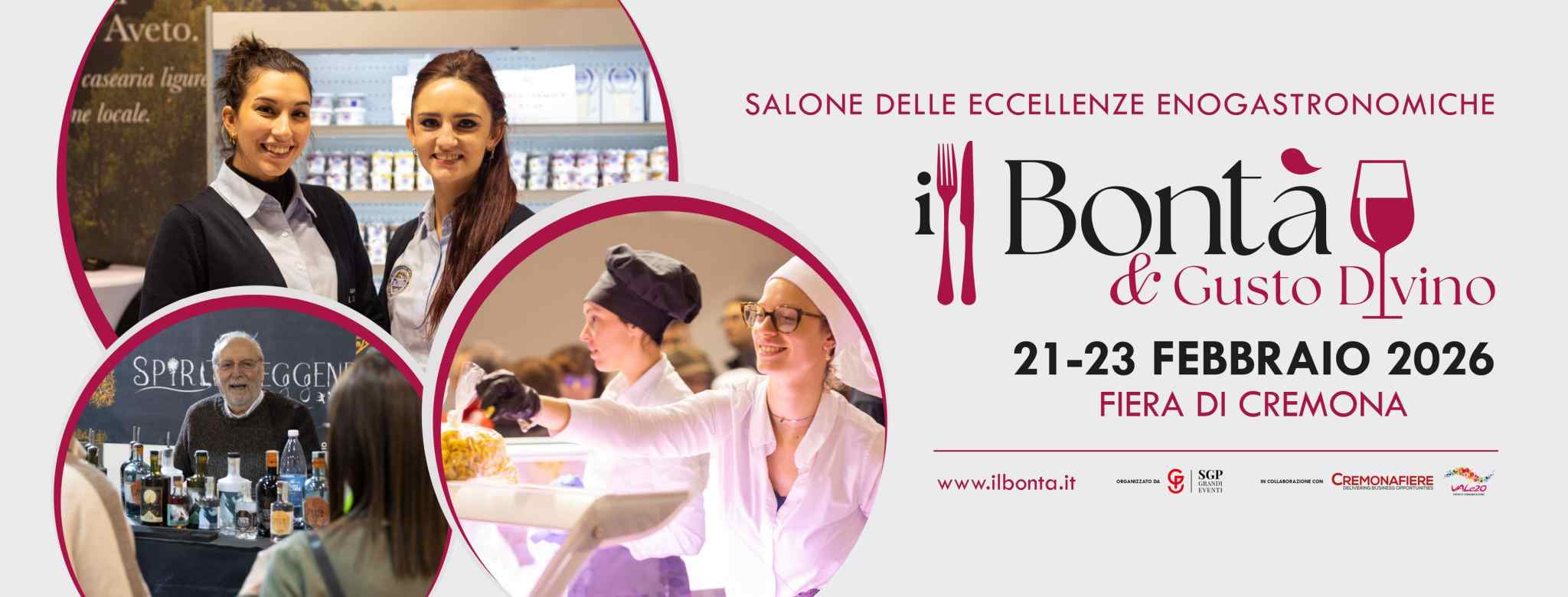 Cremona
"Il BonTà & Gusto Divino"
22-23-24 Febbraio 2025
