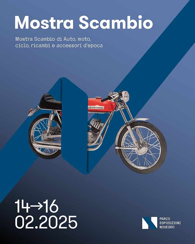 Segrate (MI)
"Mostra Scambio di auto, moto, ricambi e cicli d’epoca"
14-15-16 Dicembre 2025