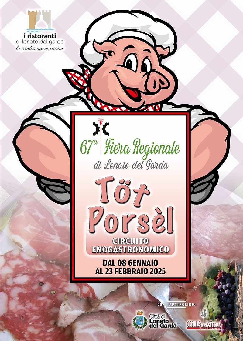 Lonato del Garda (BS)
"Töt Porsel"
dall'8 Gennaio al 23 Febbraio 2025
