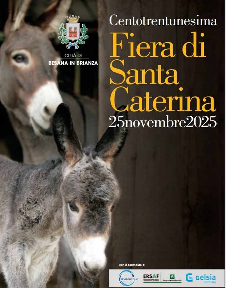 Besana In Brianza (MB)
"Fiera di Santa Caterina"
25 Novembre 2025